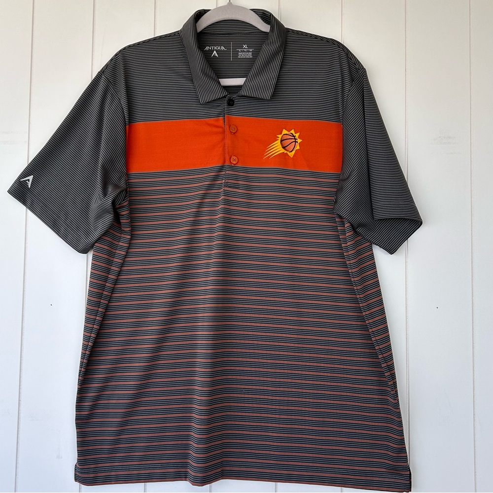 Antigua Brand Men’s Phoenix Suns Polo Shirt Short Sleeves‎ Size XL